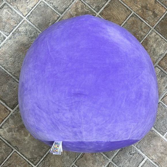 RARE 2017 Kellytoy Squishmallow Squishy Squooshems Elle the Purple Penguin, 16” - Picture 2 of 5